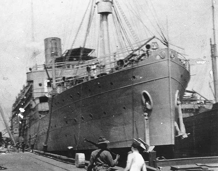 Skibet som Niels Carl sejlede til Argentina med i 1909